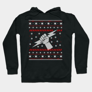 Electrician Ugly Christmas Sweater Gift Ideas Hoodie